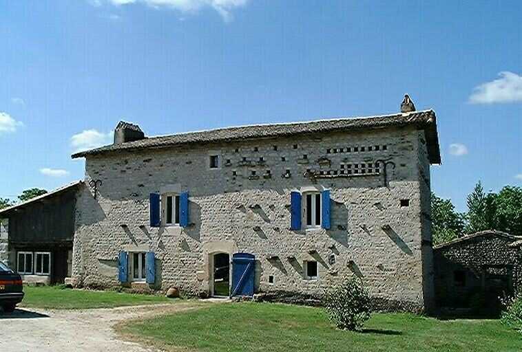 Logis, élévation antérieure, vue prise du nord.