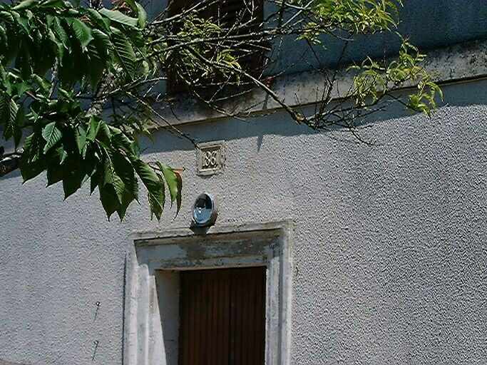 Logis, élévation antérieure, partie droite, détail de la date porté.