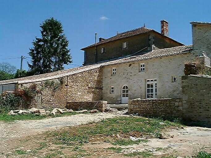 Logis, élévation nord-ouest, vue prise de l'ouest.