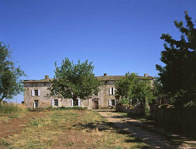 Logis, élévation antérieure, vue prise du nord-ouest