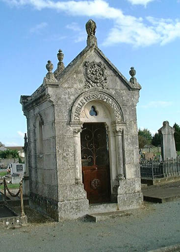 Chapelle funéraire de la famille Foisseau-Moindron