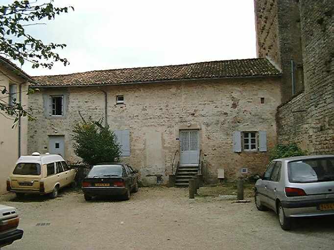 Anciens communs, élévation sur cour.