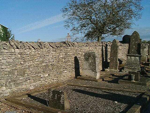Mur de clôture, détail de l'appareil.