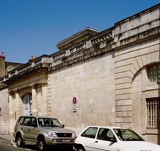 Elévation sur la rue Admyraud.