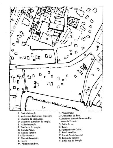 Plan par Masse, en 1724.