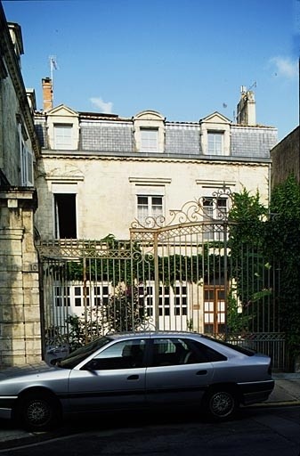Elévation sur cour.