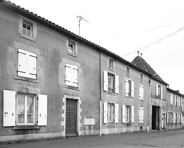 Elévations sur la rue Emile-Verdon.
