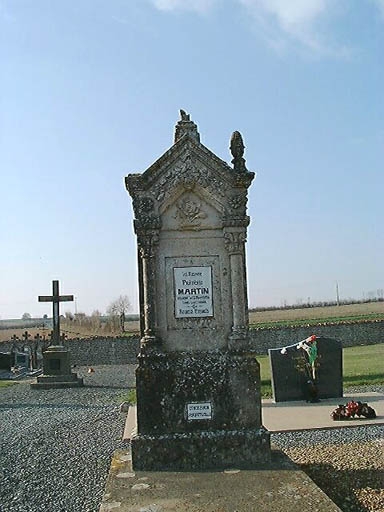 Tombeau de Frédéric Martin