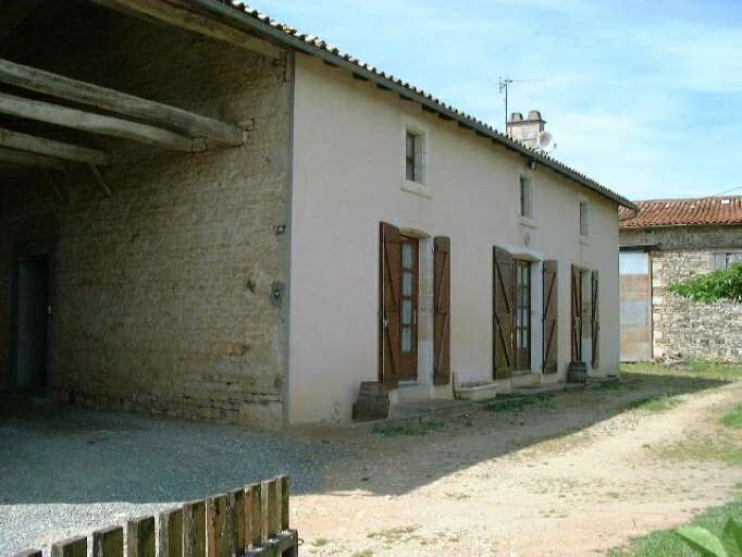Logis, élévation antérieure.