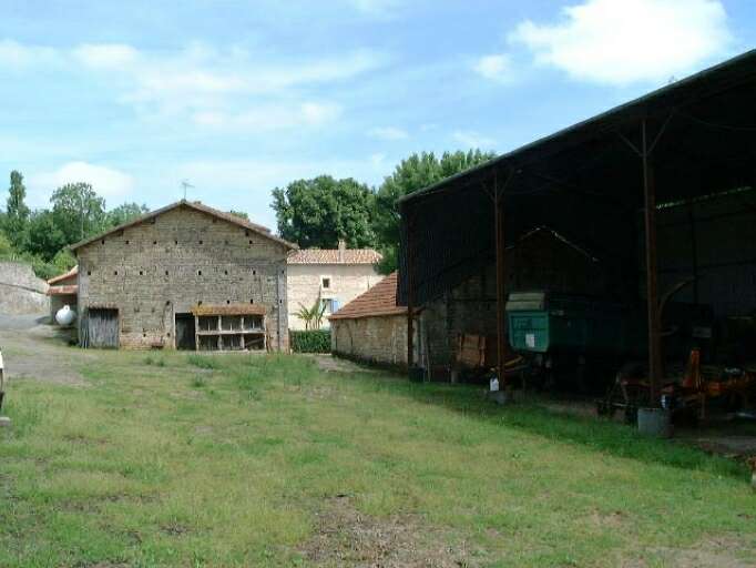 Dépendance, élévation ouest.