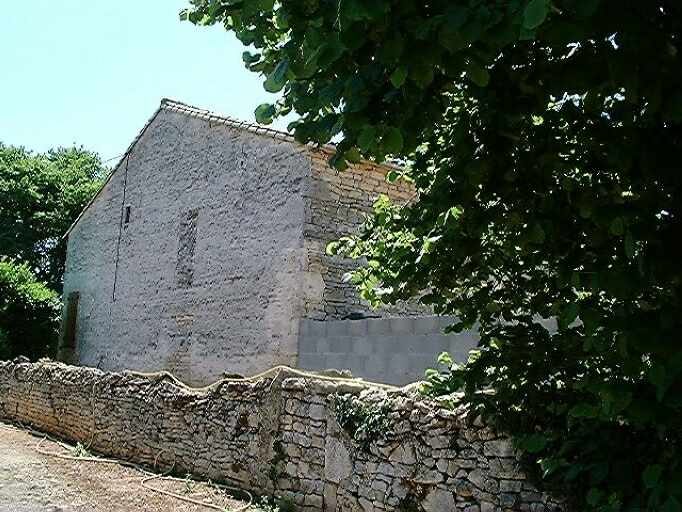 Logis, pignon de droite (AT 173).