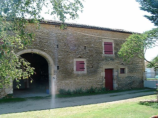 Grange, élévation antérieure, partie droite.