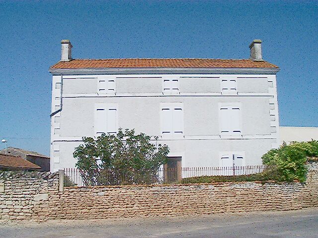 Logement, élévation antérieure.