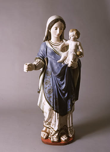 Statue : Vierge à l'Enfant