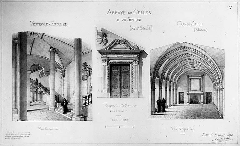 Bâtiments conventuels de l'abbaye Notre-Dame aujourd'hui bâtiments communaux