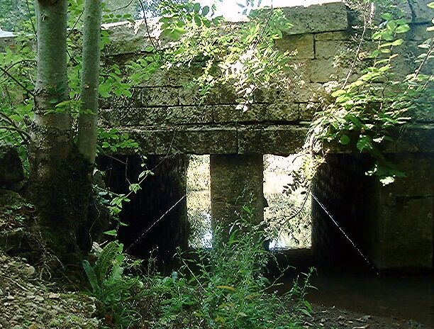 Pont de Croué vue prise du nord-est.