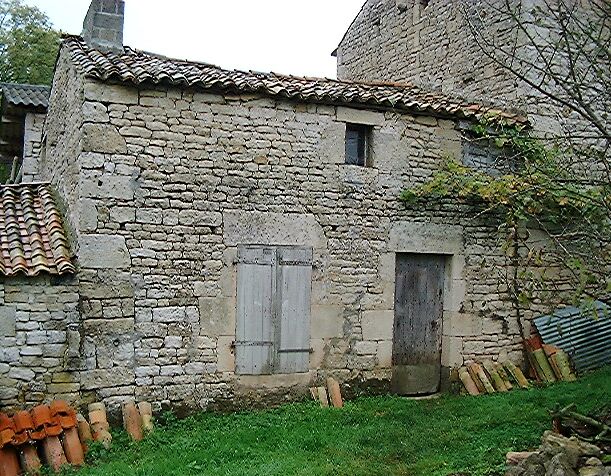 Logis, élévation antérieure ouest.