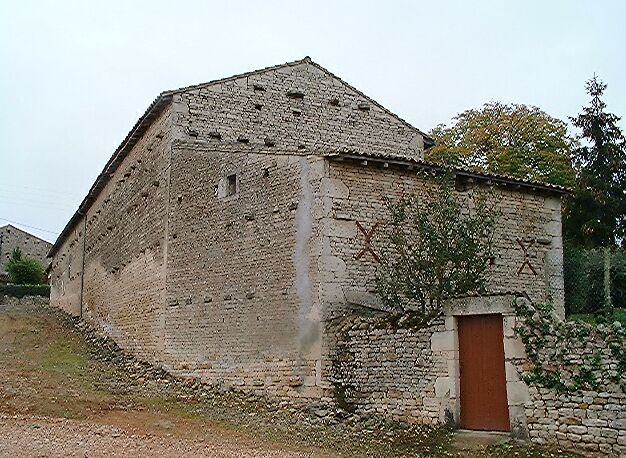 Bâtiment nord, élévation nord, vue prise du nord-ouest.