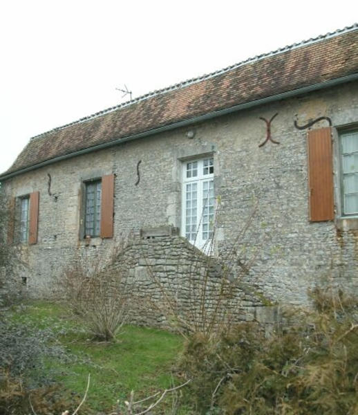 Logis, élévation postérieure, partie centrale