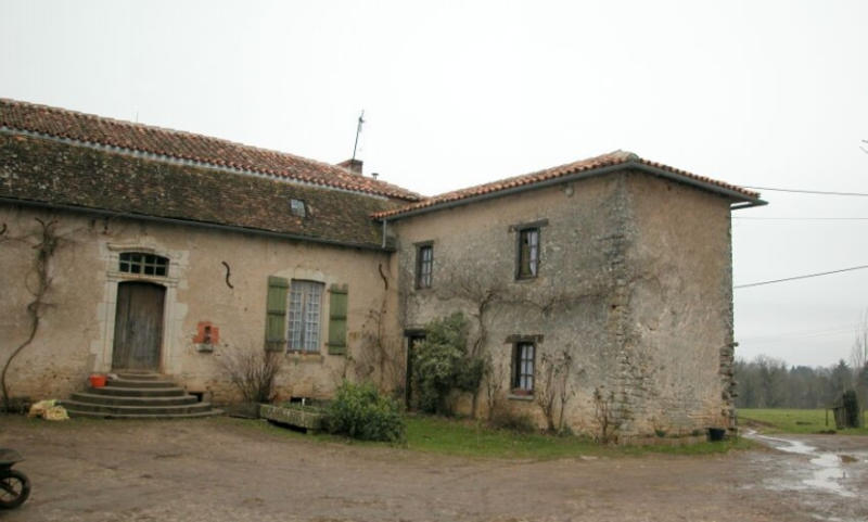 Corps de logis principal et aile nord, élévations antérieures