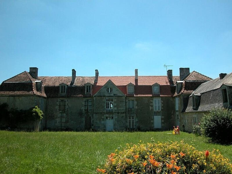 Le logis, élévation nord.