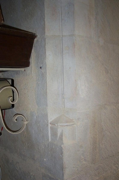 Mouluration de l'arc triomphal