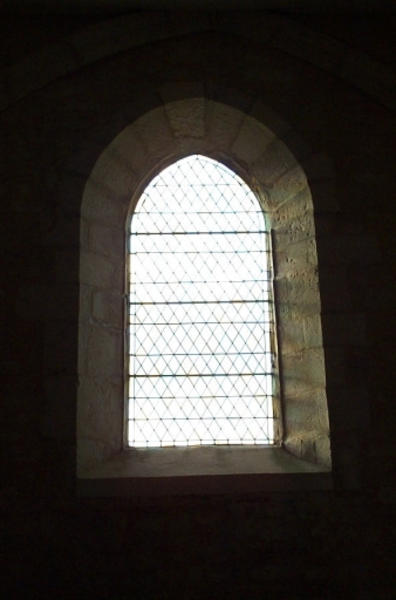 Chapelle latérale, mur sud, fenêtre