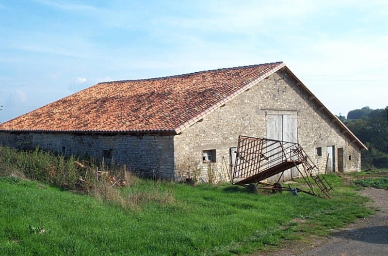 Vue de la grange