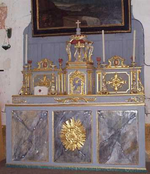 Autel et tabernacle