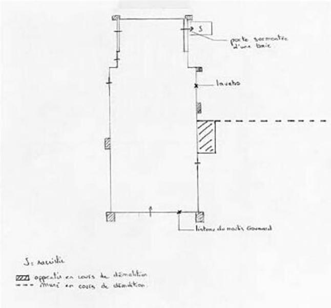 Plan, croquis