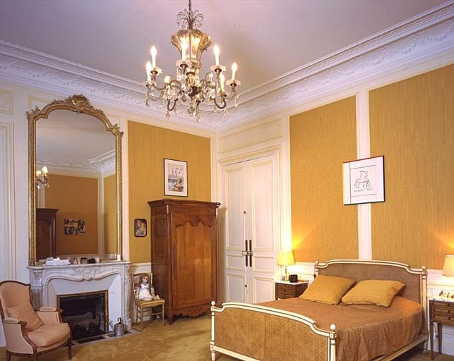 Chambre, appartements privés, premier étage.