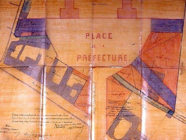 Plan, projet de tracé.