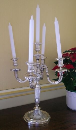 2 chandeliers (candélabres)