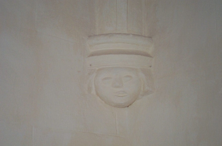 Chapelle latérale nord, culot.