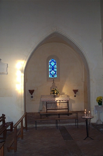 Chapelle latérale nord.