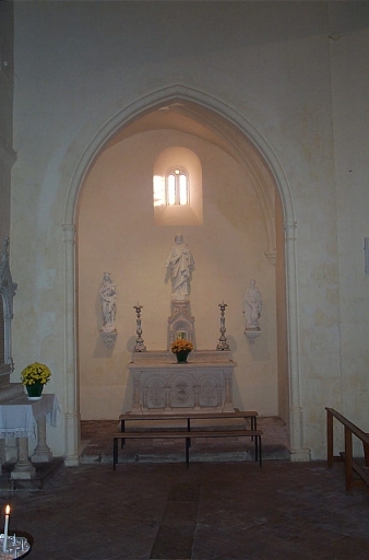 Chapelle latérale sud.