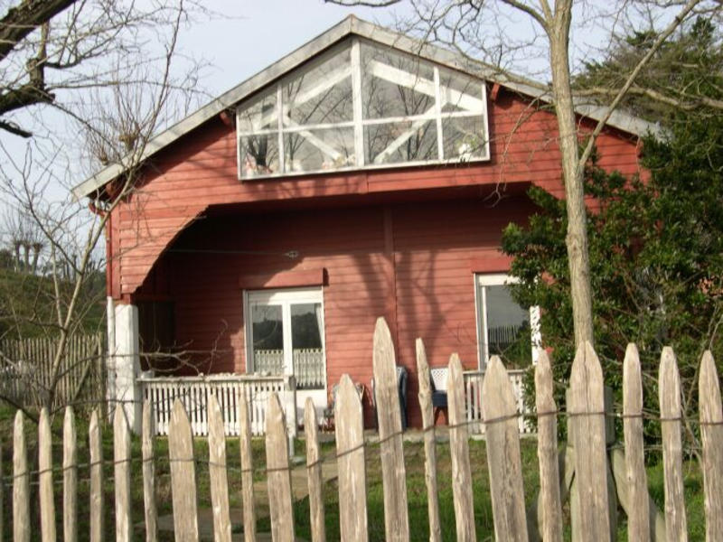 Logement au sud en bordure de la plage, élévation sud