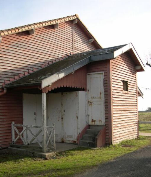Salle de spectacle au sud-est, élévation ouest, partie gauche