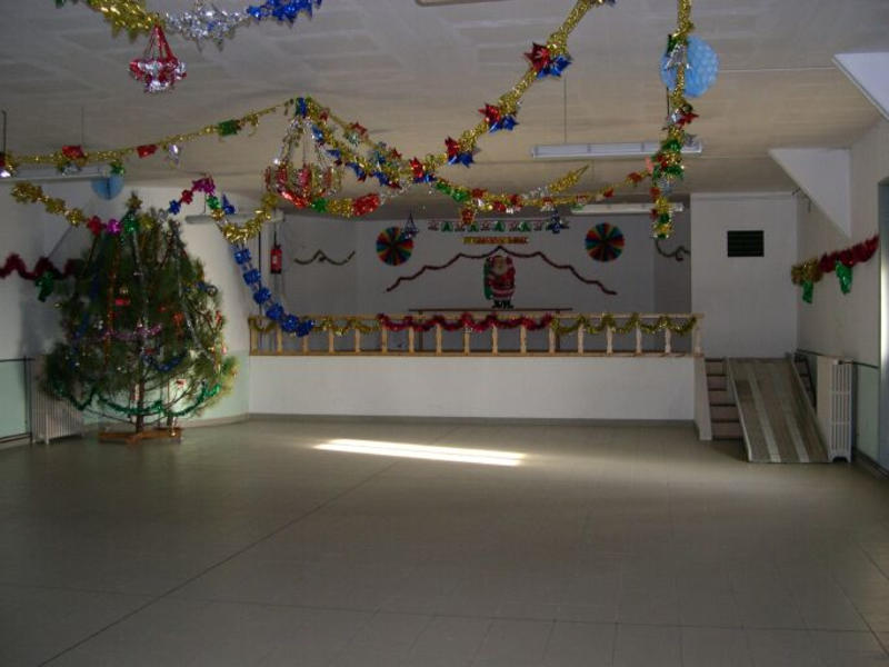 Salle de spectacle au sud-est, intérieur vu vers l'est