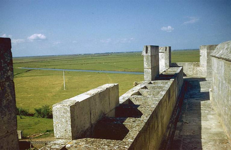 Chemin de ronde (dans les années 1960 ?)