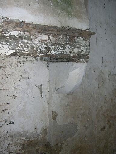 Détail de la cheminée.