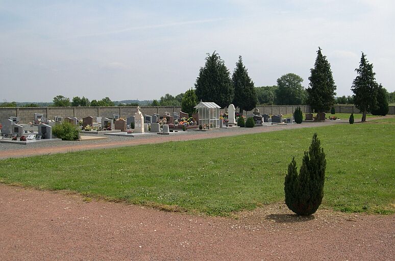 Le nouveau cimetière d'Aigonnay.