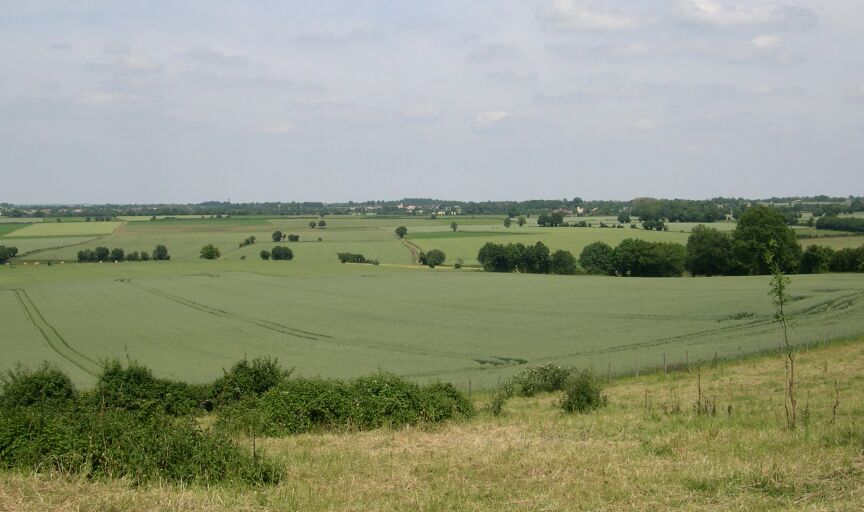 Vue prise depuis Goize, près de la parcelle 1983 A1 202.