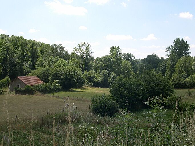 Le lavoir de la Rivière, parcelle 142.