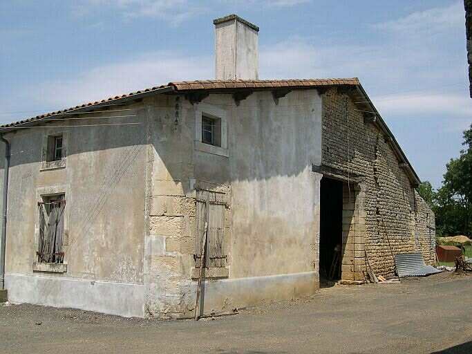 La grange à façade en pignon