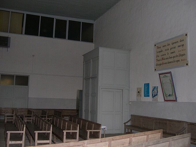 Elévations sud et est.