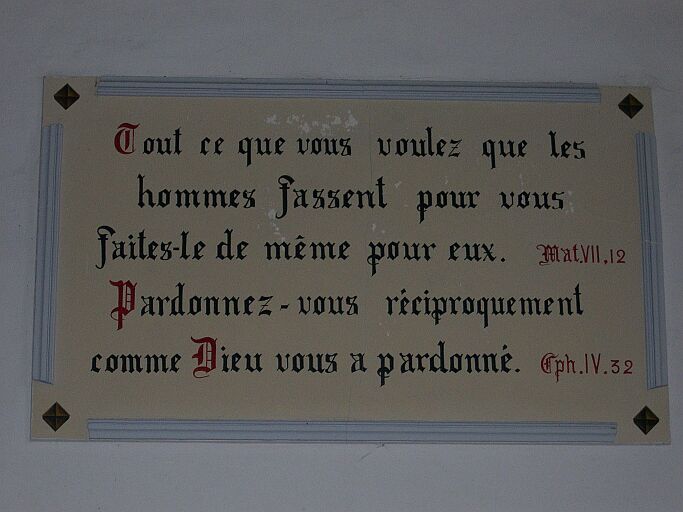 Vue d'un verset biblique.