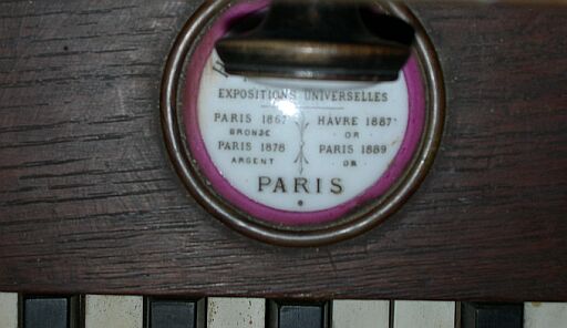 Détail de la signature.