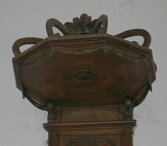 Détail de l'abat-voix.