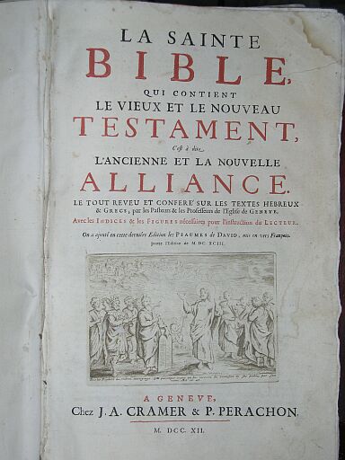 Livre sacré : Bible